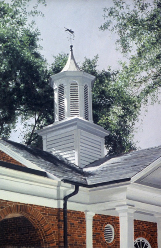 Pebble Hill Plantation — acrylics on canvas by Harold Davis