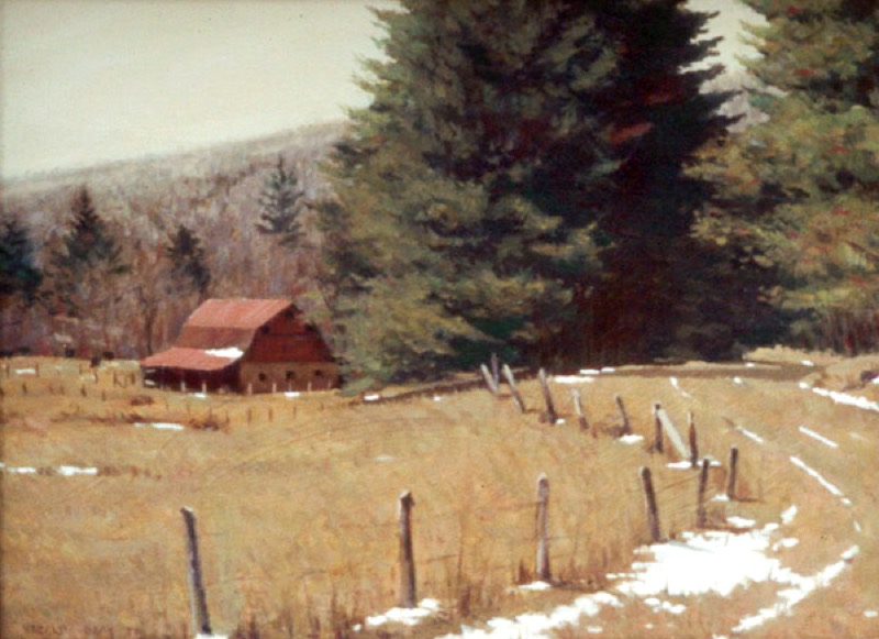 Going Home — oil on canvas by Harold Davis