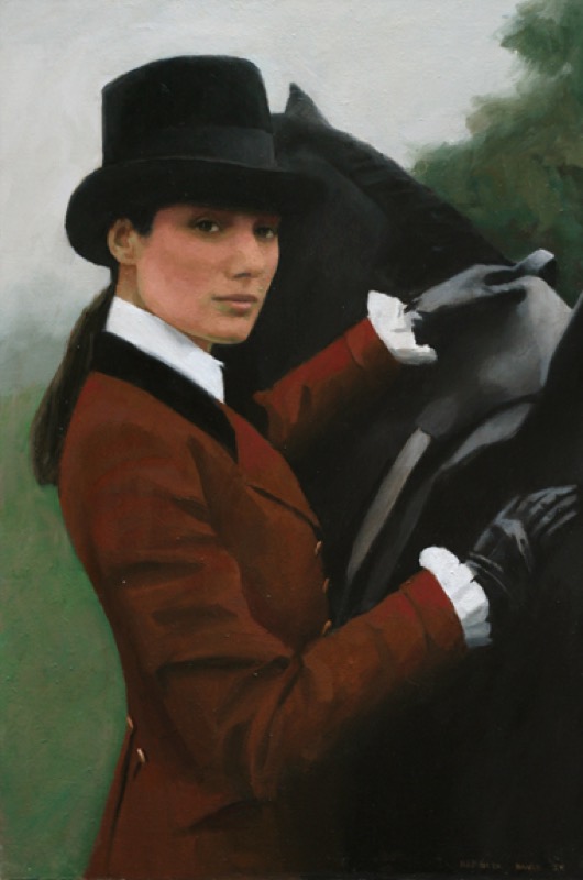 Zofia Boruka — oil on canvas by Harold Davis